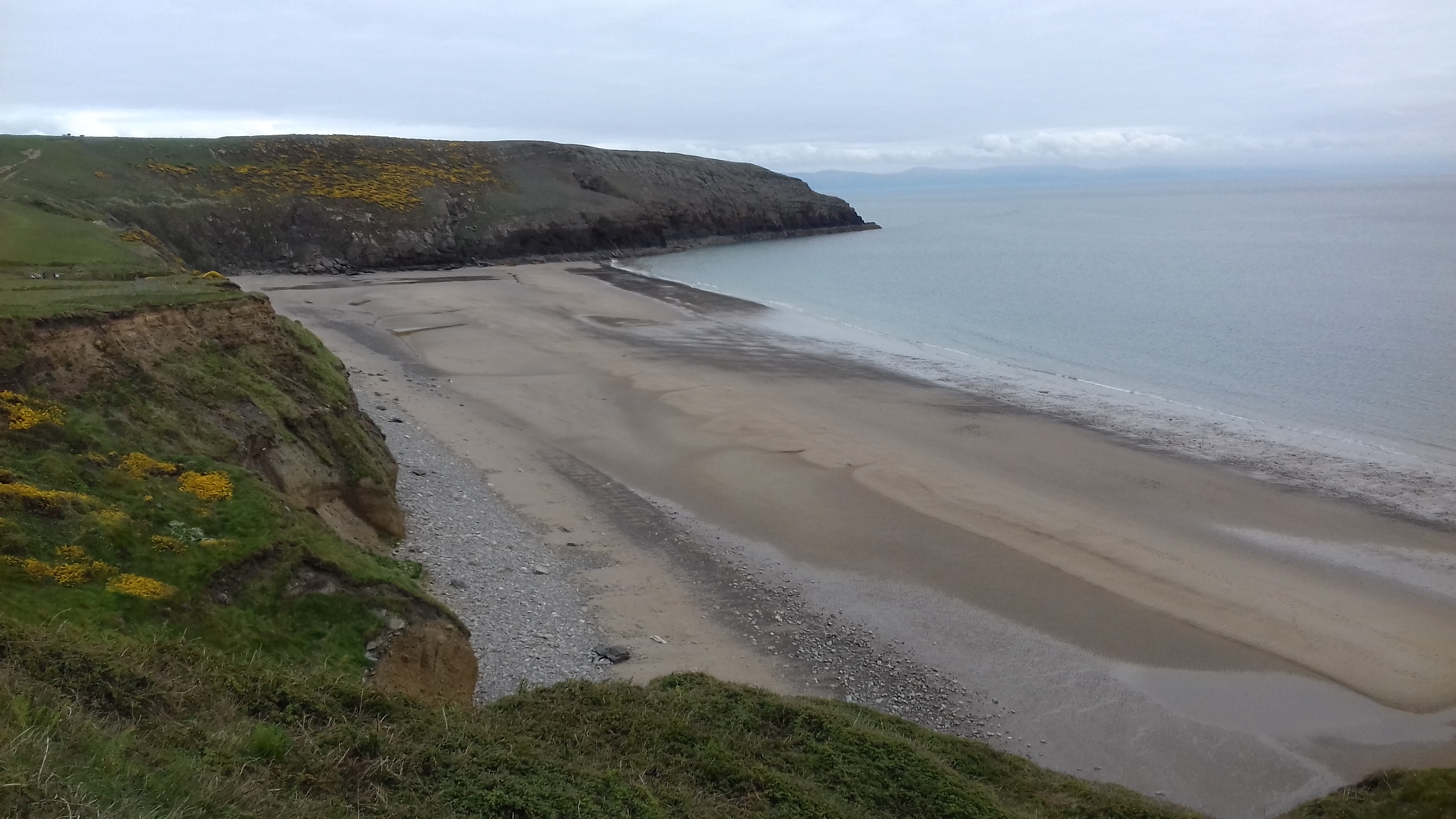 A view of the beach of Porth Ceiriad Abersoch Llŷn Peninsula