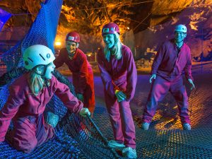 Bounce Below Llechwedd Slate Caverns