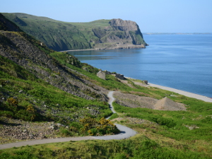 Coastal Path Nant Gwrtheyrn The coastal path taking you to the beach at Nant Gwrtheyrn