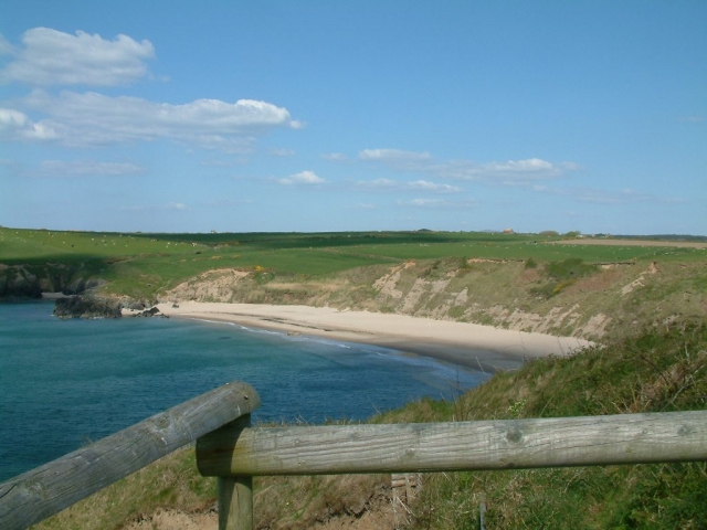 Porth Oer beach from the wales coast path Llŷn Peninsula