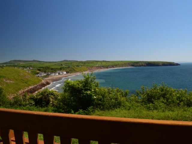 View of Aberdaron from the Wales Coast Path