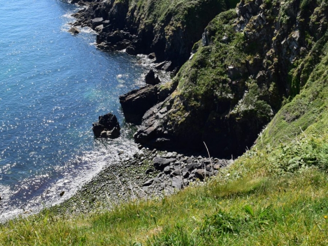 Cliff top walk Aberdaron Llŷn Peninsula