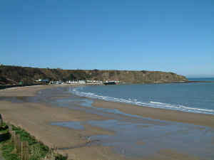 View of Nefyn beach Nefyn Llyn Peninsula North Wales