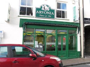 Arvonia Fish and Chips shop Pwllheli Llyn Peninsula