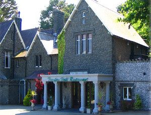 View of Tremfan Hall restaurant in Llanbedrog Abersoch Llyn Peninsula North Wales