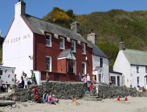 Ty Coch Inn Beach Pub Porthdinllaen Morfa Nefyn Llyn Peninsula North Wales