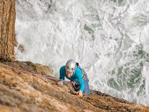 Climbing Rhoscolyn Holy Island Anglesey