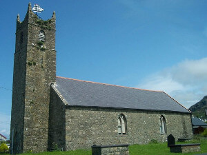 View of St Marys Church in Nefyn. Home to the Llŷn maritime museum