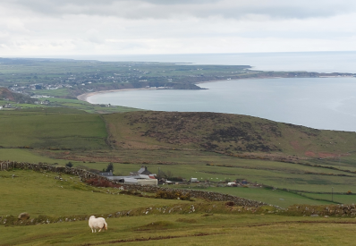 Coastal path to Nefyn, showing the bays of Nefyn and Morfa Nefyn